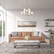 Amberle 9 Light 29.25 inch Brushed Nickel Chandelier Ceiling Light
